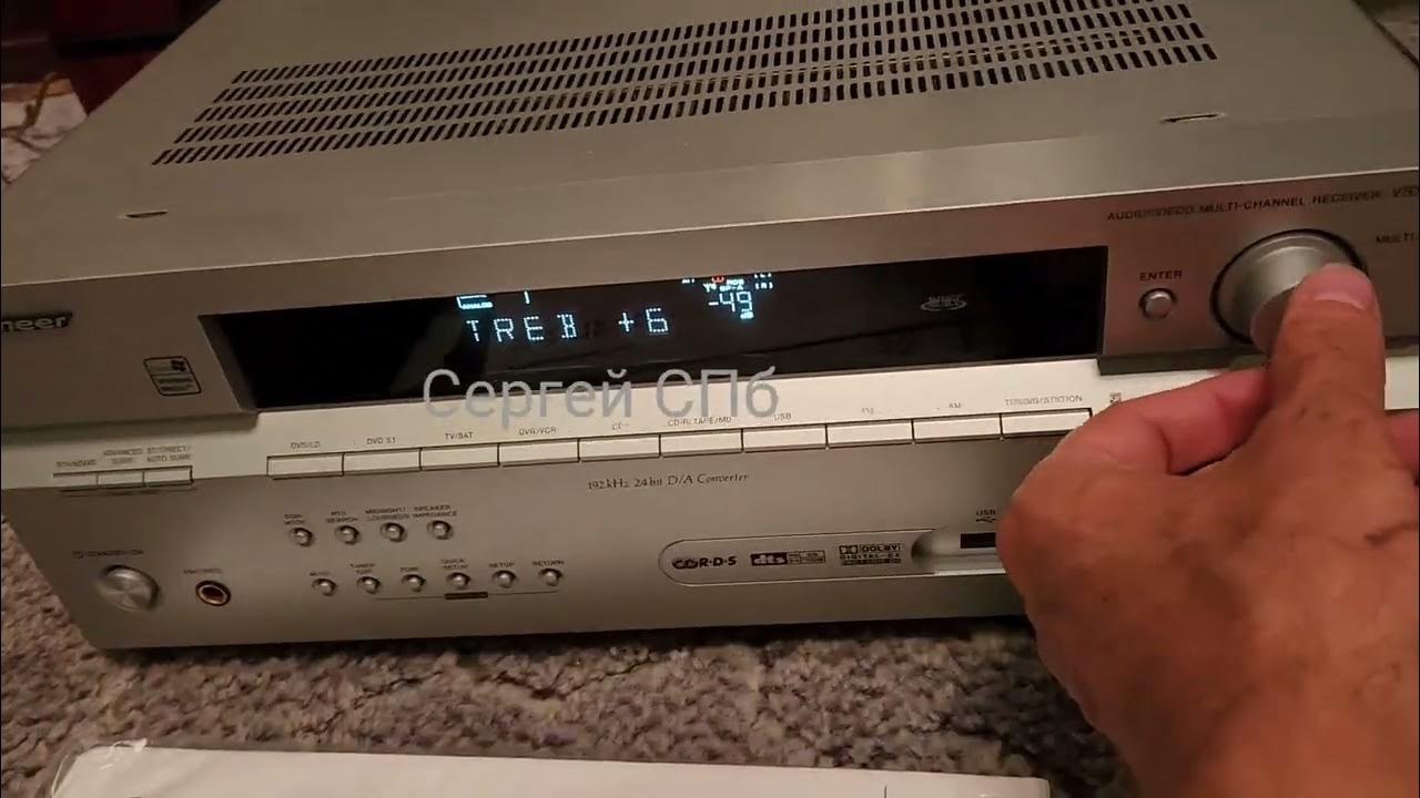 Pioneer VSX516 YouTube
