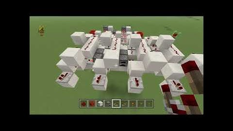 Minecraft redstone binary to hexadecimal and hexadecimal to binary
