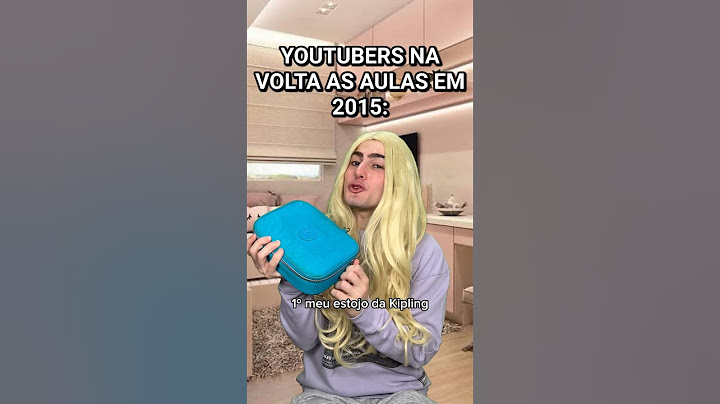 YOUTUBERS NA VOLTA AS AULAS