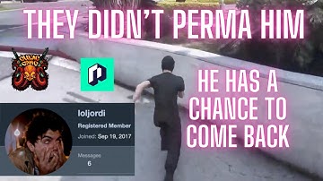 Omie reveals the reason why GG Ralphie got un-whitelisted from NoPixel & his chances of coming back