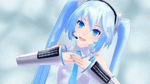 {+-|MMD|-+}  {~Cake~}  (Snow Miku)