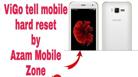 VGo TEL OCEAN 6 factory reset