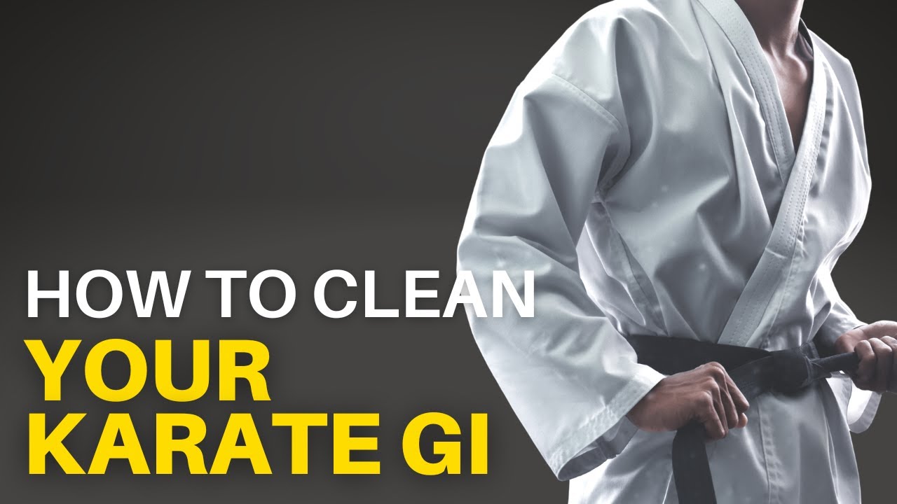 How to clean a karate suit a quick, cheap guide YouTube