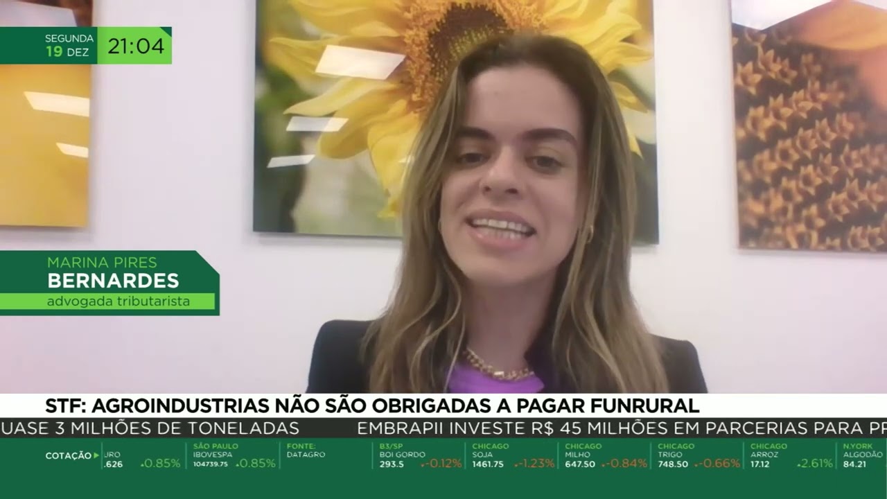 STF: agroindustrias não são obrigadas a pagar funrural