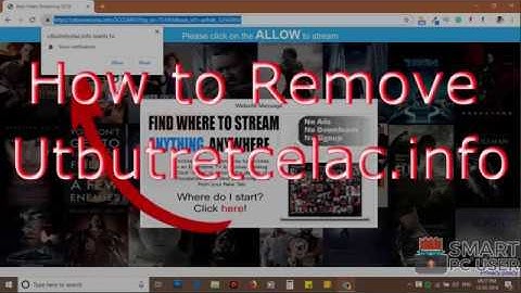 How to Remove Utbutretcelac.info Pop-up Notifications (Chrome, Firefox)