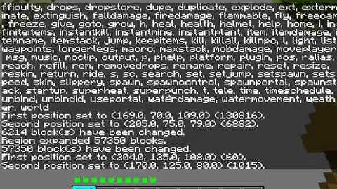 Minecraft Epic Mods -Single Player Commands & World Edit-