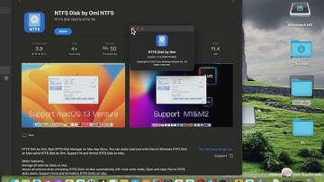 NTFS Disk by Omi NTFS MAC App Store - Basic Overview