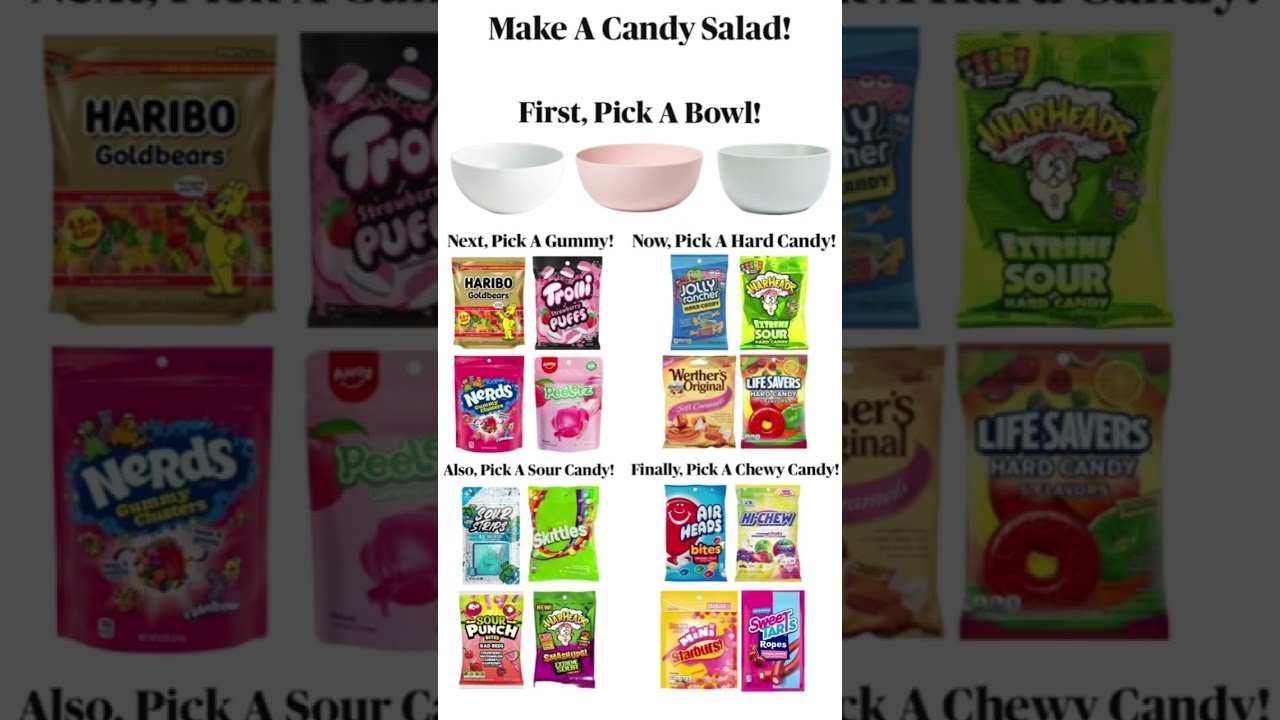 Make A Candy Salad Candysalad Preppy Fypviral Shortsfeed