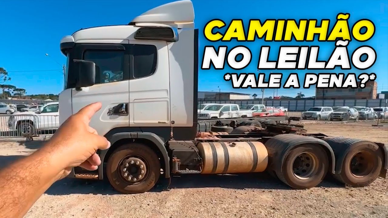 Caminhao vendendo arqueado uma scania extra extra, extra