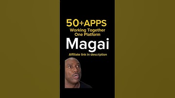 The Best AI Tool You’re Not Using (Yet). Try Magai here: magai.co/?via=KingMan