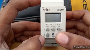 #Selec timer# How to program selec ts2m1