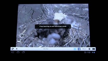 Flash on the Honeycomb Xoom: Live Streaming Video Websites