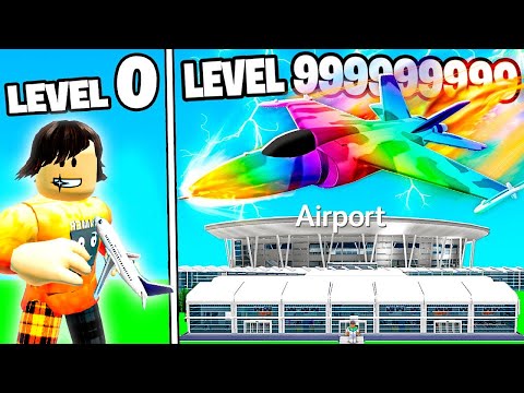 თვითმფრინავი ვიყიდე Airport Tycoon Roblox