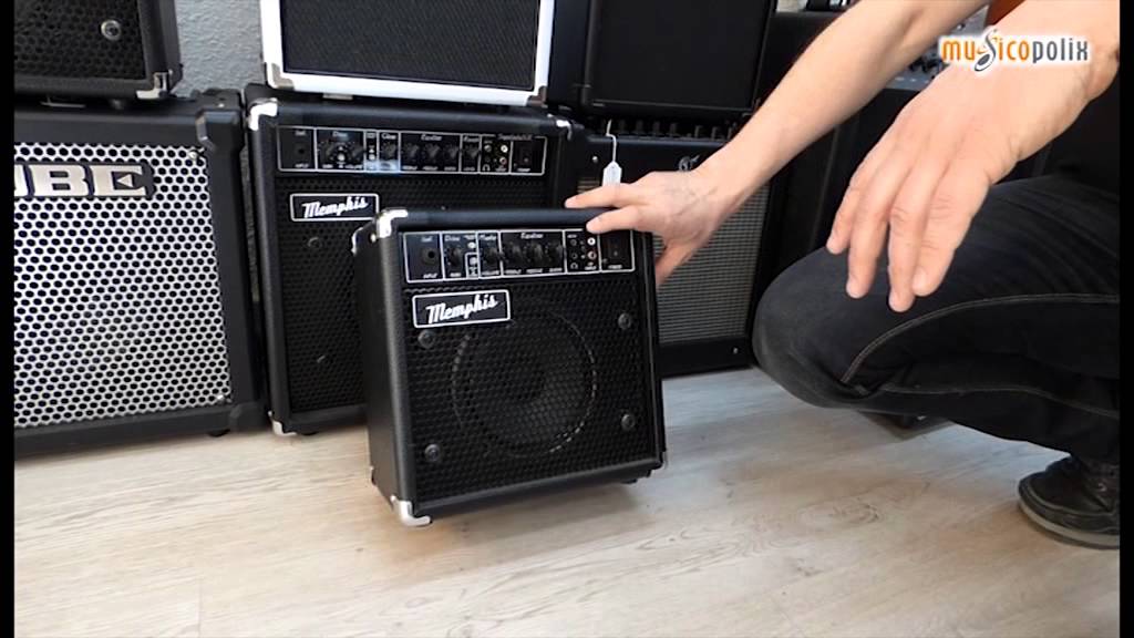 Amplificador para guitarra Superguitar 15w Memphis - YouTube