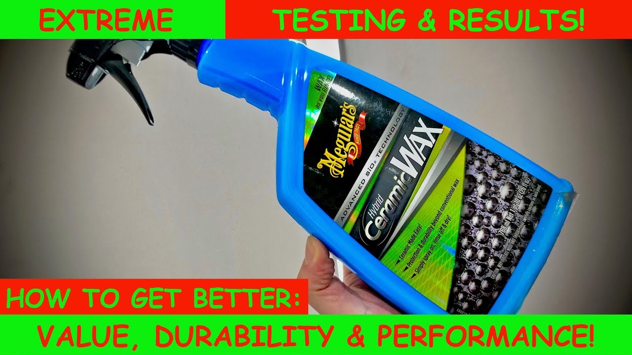 Meguiars Hybrid Ceramic Liquid Wax Review plus Topper Test!