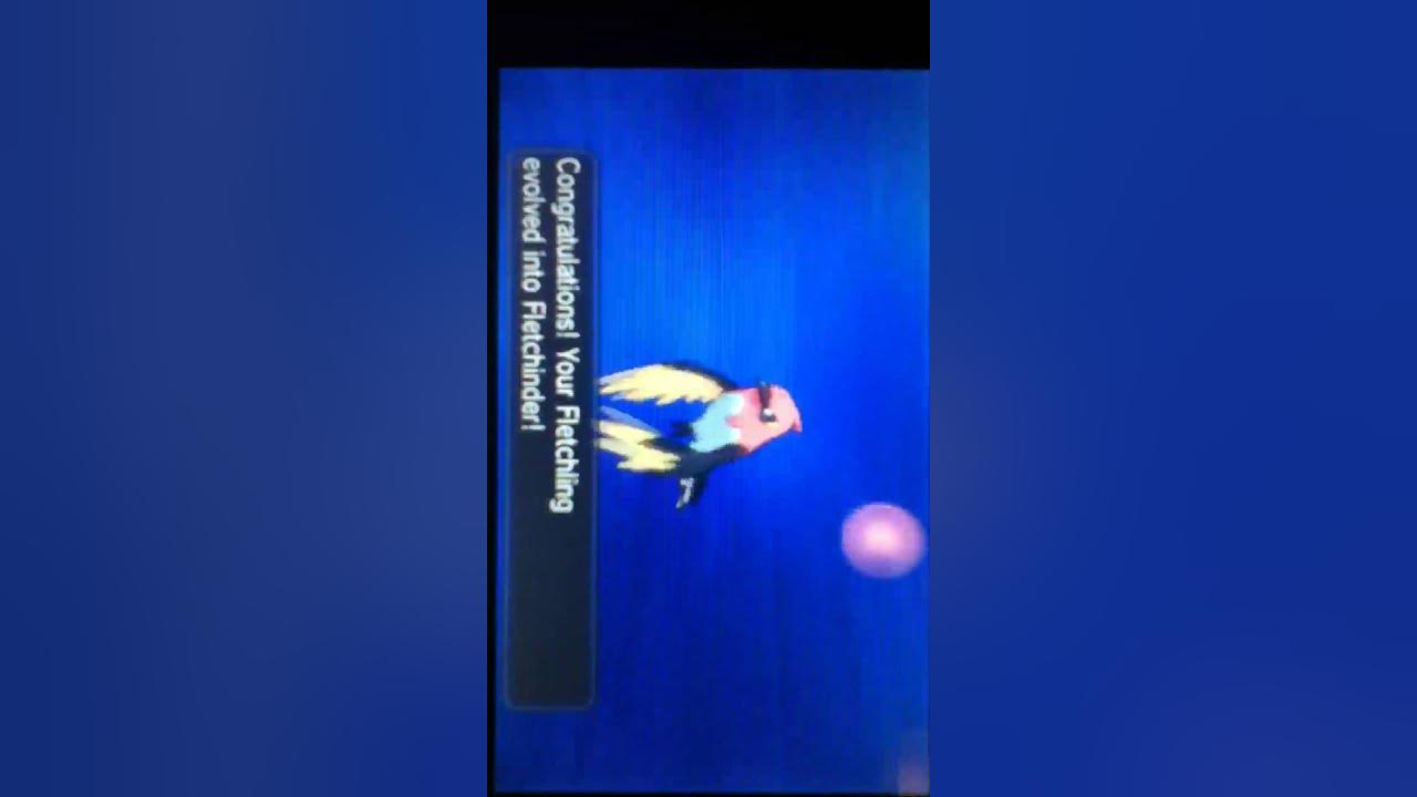 Fletchling Evolves! YouTube