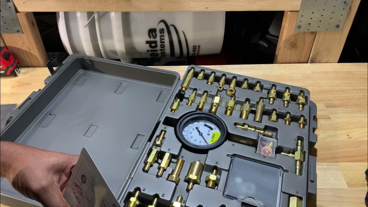 OTC 6550PRO Professional Fuel Injector Cleaning Kit YouTube