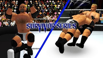 WWE - Goldberg vs Brock Lesnar at Survivor Series 2016 || 2k21