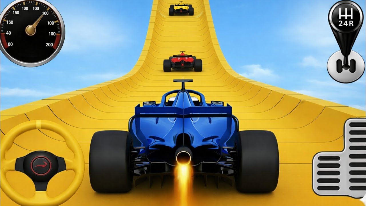 Ultimate Mega Ramp Formula Car 3D | Extreme GT Car Stunt Master 2025 | Android Gameplay