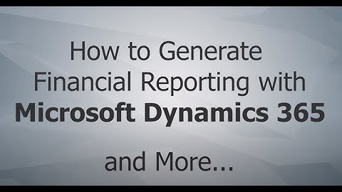 General Ledger for Business Central