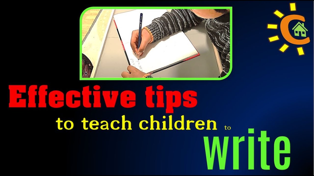 How to teach kids to write homeschoolingwriting tips for toddler