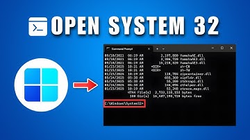 How To Open System32 In CMD (Command Prompt) Windows 11/10 (2025)
