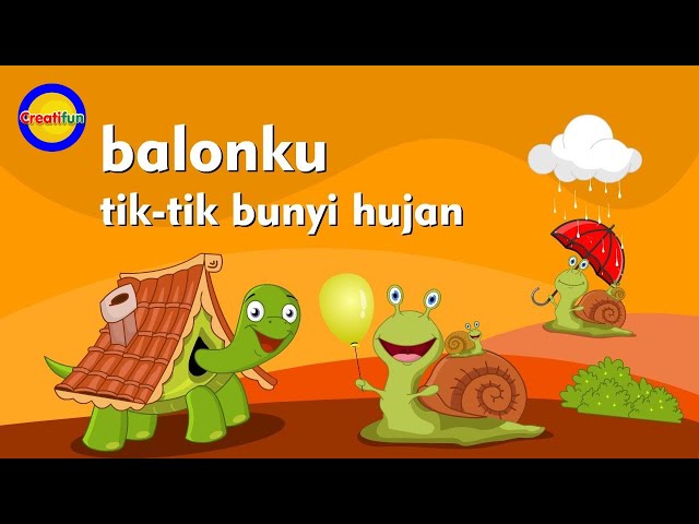 Balonku Ada Lima, Tik Tik Bunyi Hujan (Medley) - Lagu Anak Indonesia Populer @Creatifun class=