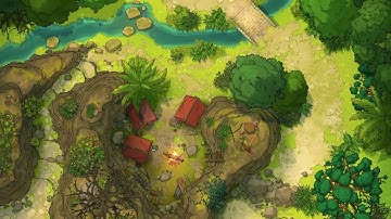 Roadside Ambush Panning - Animated Battlemap