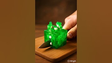 Can You Slice a Minecraft Emerald Block? ❇️