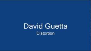 David Guetta - Distortion (lyrics)