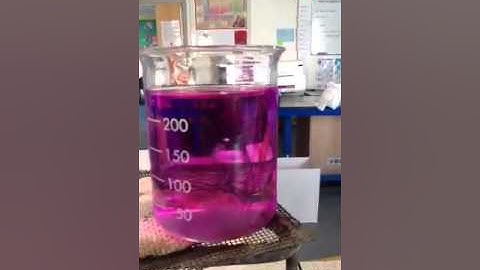 Potassium Permanganate convection current