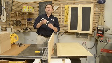 Tall Table Saw Fence with 15-Minute Project Plans using MATCHFIT Dovetail Clamps