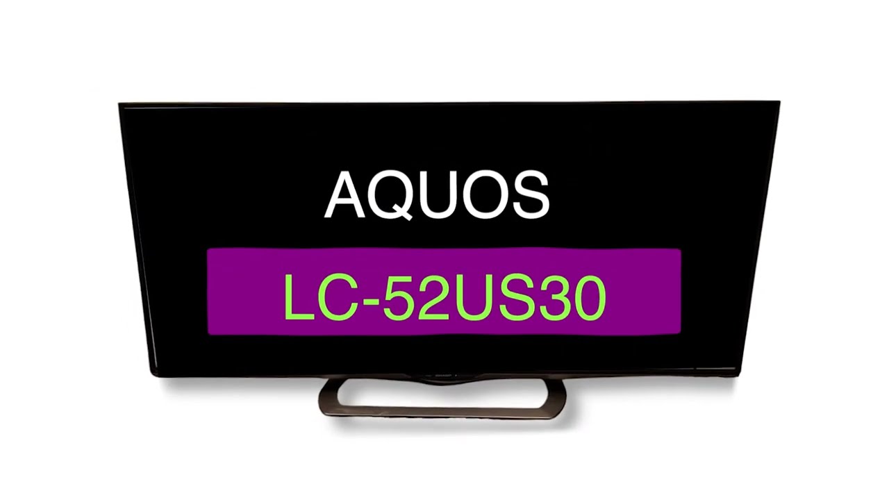 SHARP】AQUOS LC‑52US30 52V型4K液晶テレビ＃テレビ＃シャープ