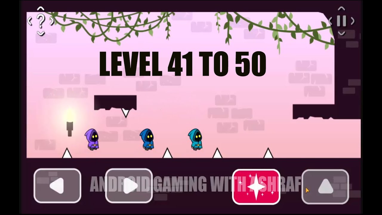 Castle Of Darkness Level 41 To 50 || Puzzle Game Free || Like Tricky Castle || Android || 2021