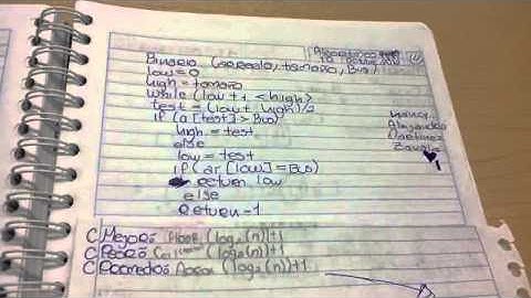 algoritmo busqueda binaria