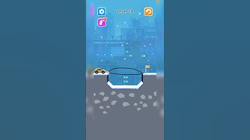 Draw bridge Level 24🚗🚜🕺🌉 #letsplay #games #gaming #fun
