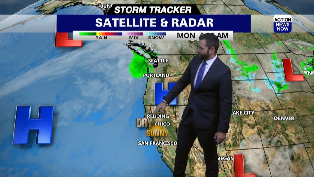 Storm Tracker Forecast: Bright & pleasant start to your work week - YouTube