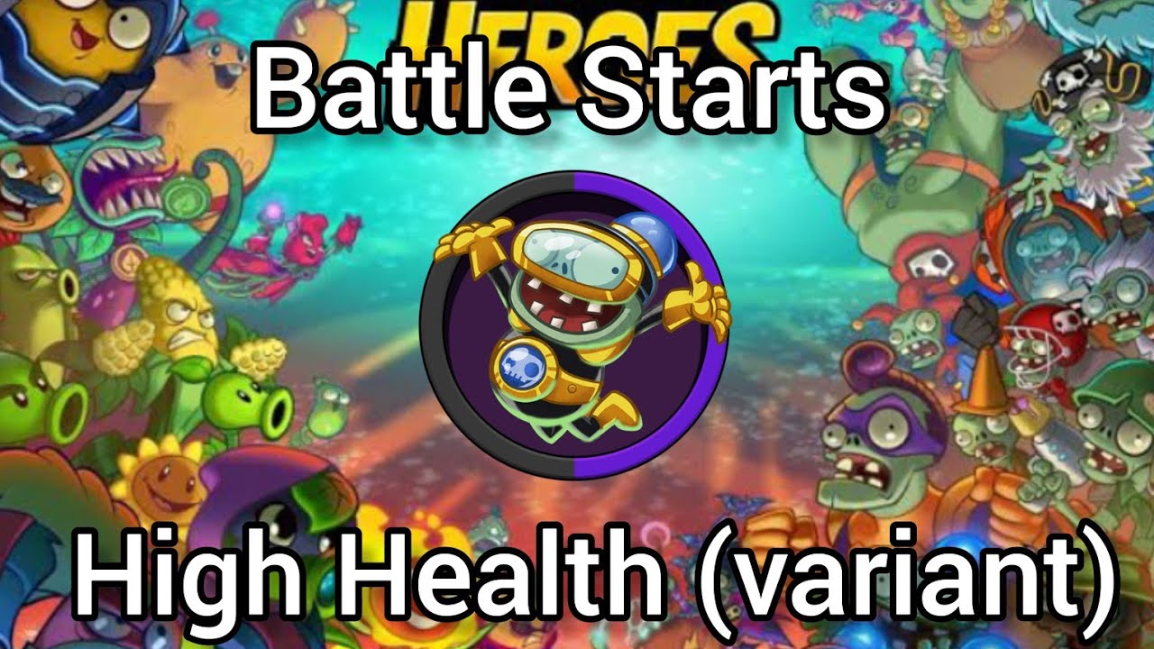 Plants vs. zombies: Heroes - Impfinity's Battle Starts High Health ...
