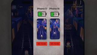 iPhone 17 vs iPhone 16 Battery Drain Test