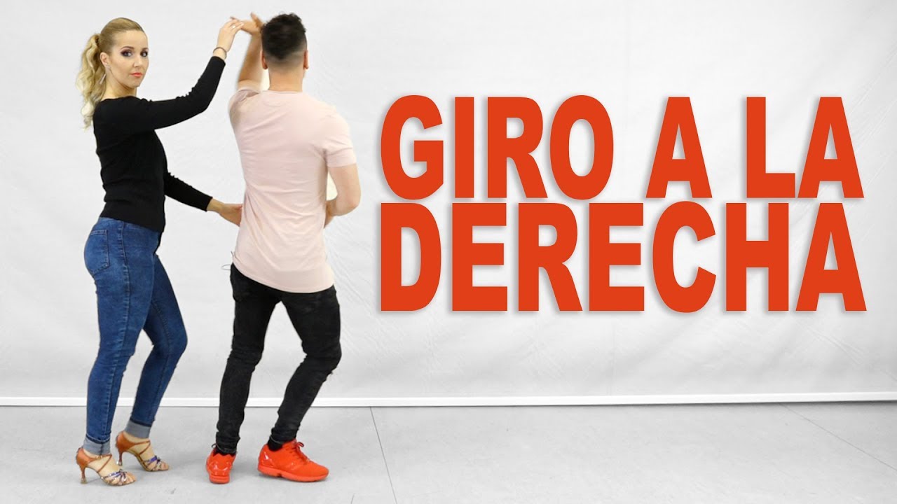 3 Giro A La Derecha Pasos Básicos De Salsa Aprende A Bailar Salsa