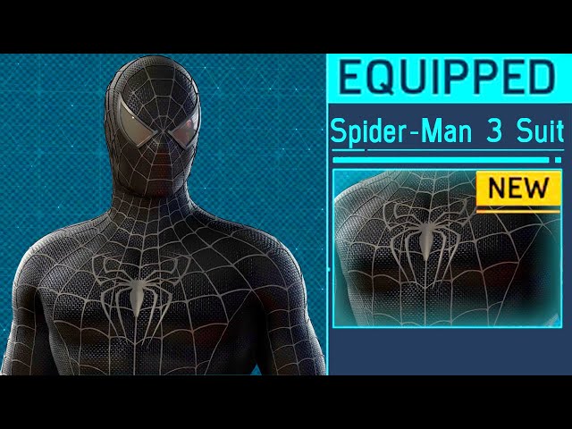 Concept Spider-Man 3 Black Suit [Spider-Man: Web of Shadows] [Mods]
