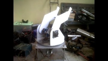 VSAT Mobile Azimuth  and  Elevation Mechanical drive test