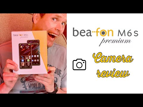 BeaFon M6s premium senior phone camera review