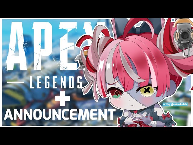 【APEX LEGENDS】WATCH ME PLAY APEX 🥺 ALSO, BIG ANNOUNCEMENT!!【Hololive ID 2nd Generation】のサムネイル