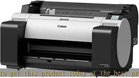 Canon imagePROGRAF TM-200 Without Stand, 24-inch Color Inkjet Printer Plotter by CES Imaging