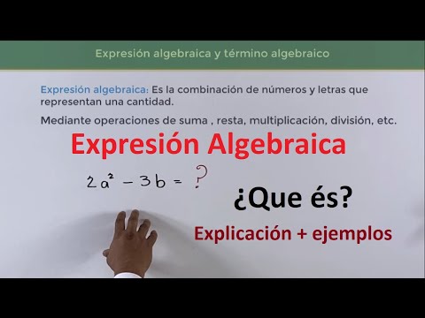 Video: ¿Qué son los términos en la expresión algebraica?