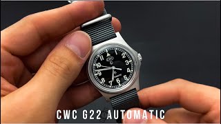 Alternative to the Hamilton Khaki Field Mechanical? CWC G22 AUTOMATIC! FIRST LOOK AND UNBOXING! screenshot 1