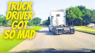 I MAKE THE MISTAKE OF HONKING HIM  Road Rage  Bad Drivers Hit and Run Instant Karma Brake Check