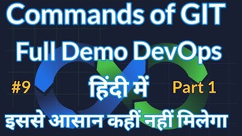 What is GIT in DevOps in Hindi Full DEMO AWS Cloud Computing for Beginners