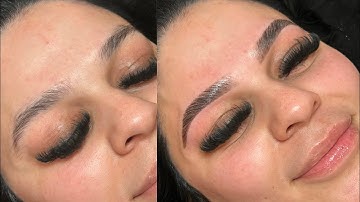 THUYA BROW LAMINATION , SHAPING &STAIN TUTORIAL | BROWTIVITY